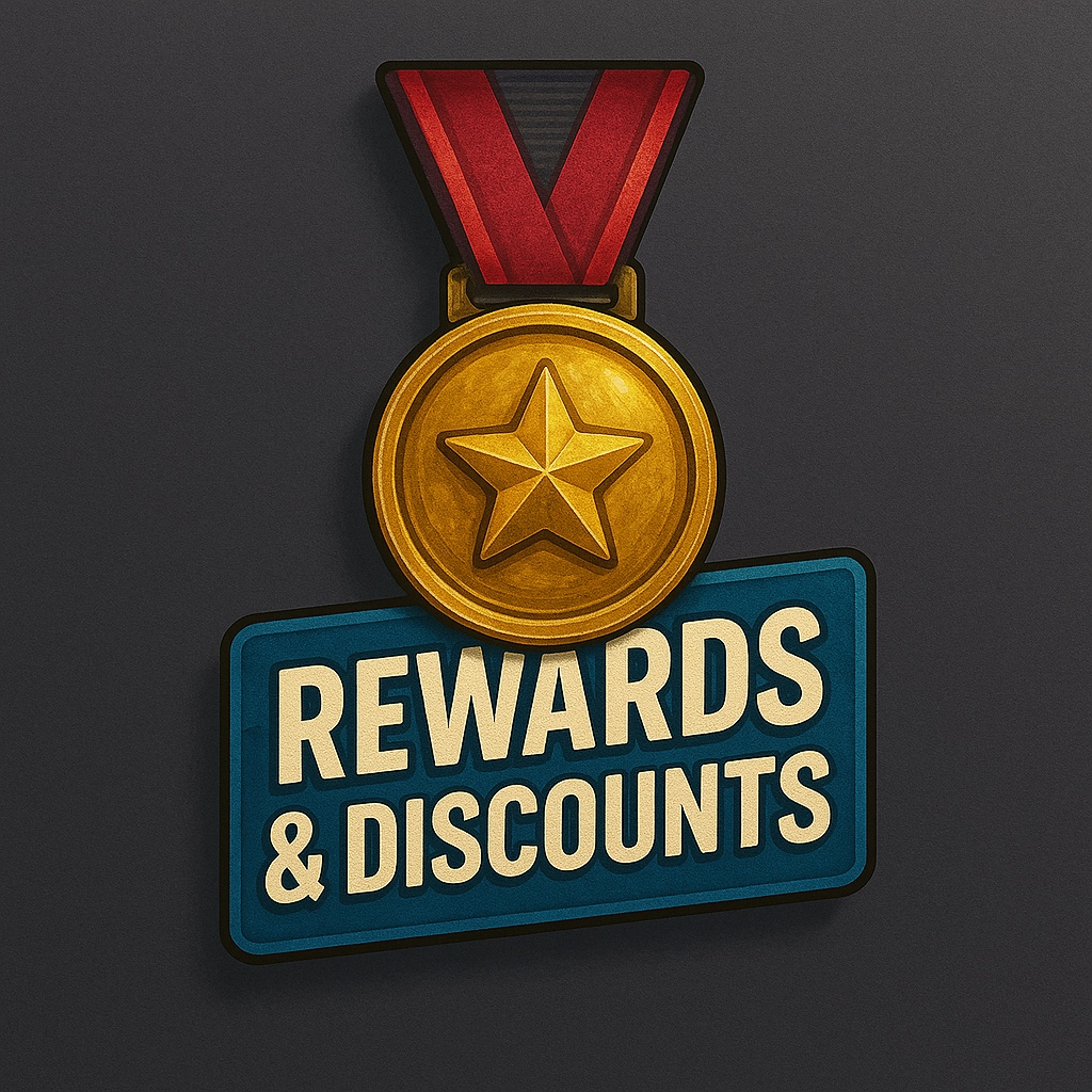 Rewards and Discounts